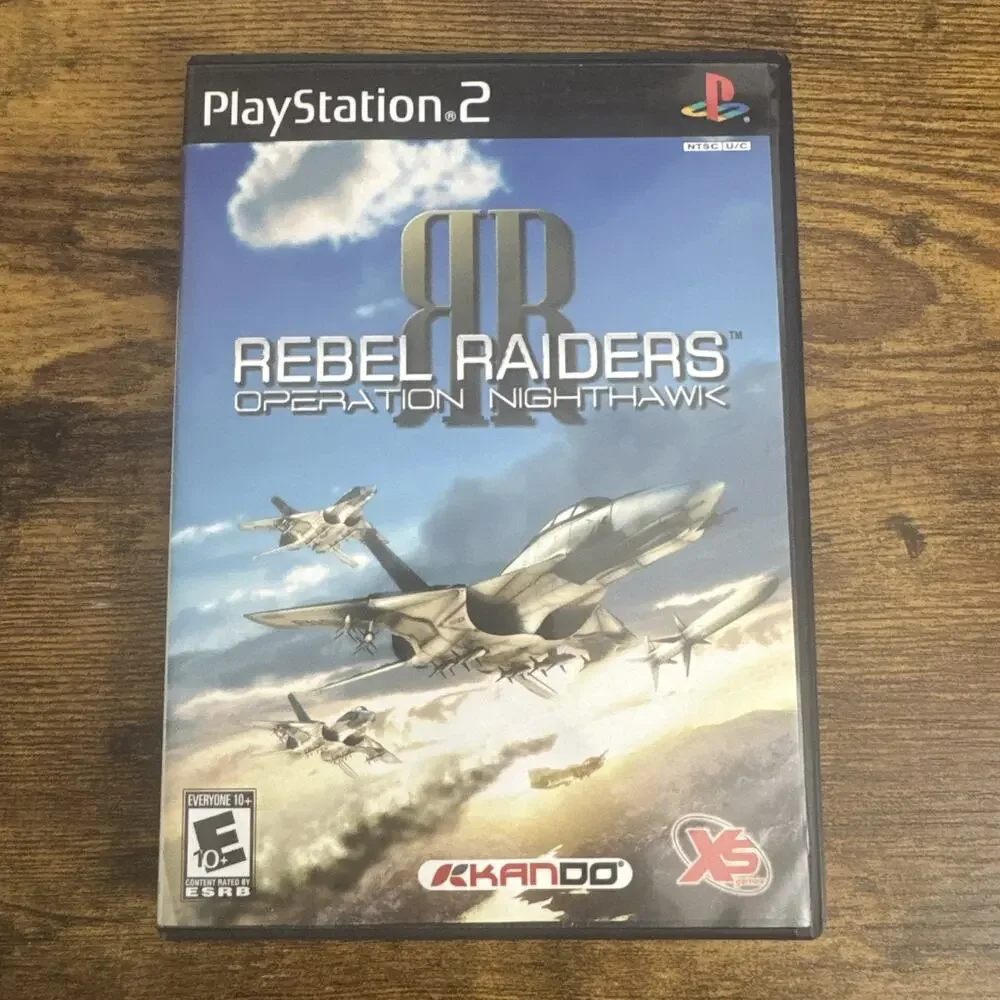 Rebel Raiders Operation Nighthawk (PlayStation 2 PS2) CIB TESTED